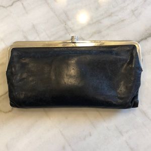 Black Hobo Clutch Wallet